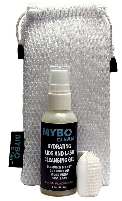 MyboClean "On the Go" Brush with Hydrating Gel + Travel Bag (1 Brush + 1 Bottle)