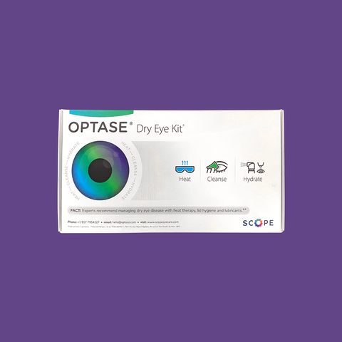 Optase DryEye Kit (A) Heat Mask, Cleansing Wipes, Intense Eye Drops