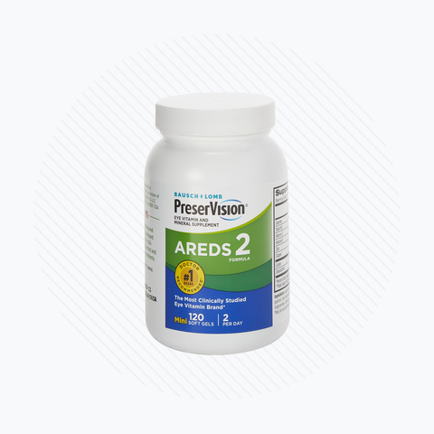 PreserVision AREDS 2 Eye Vitamin & Mineral Supplement 120 Softgels