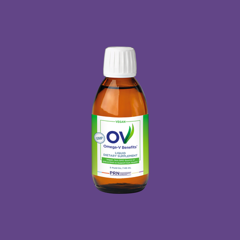 PRN Omega-V Benefits Liquid (5 oz) Vegan Formula