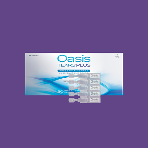 Oasis Tears Plus Preservative-Free Eye Drops Moderate to Severe (30ct Vials)