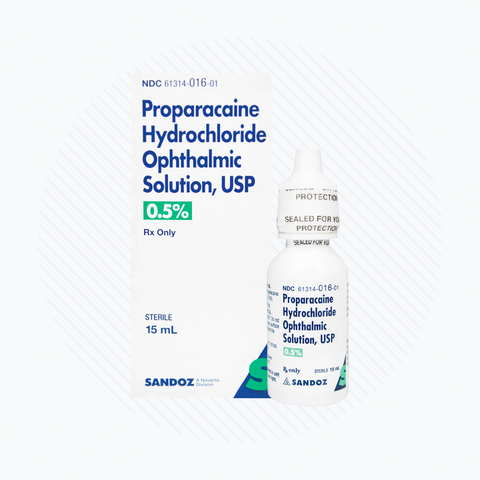 Proparacaine Ophthalmic Solution 0.5%, 15mL - Cold Shipping Included