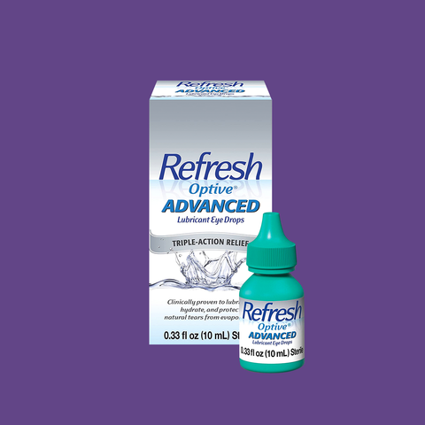 Refresh Optive Advanced Eye Drops (10 mL Bottle)