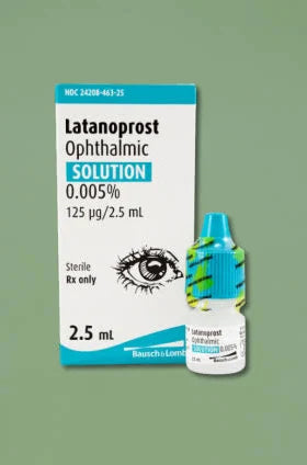 Latanoprost 0.005% ophthalmic eye drops 2.5mL bottle by Bausch & Lomb for glaucoma and ocular hypertension ‚Äì Vision Rescue.