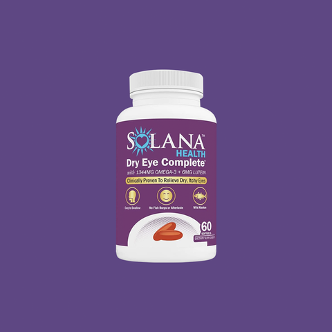 Solana Health Eye Complete with Omega and Lutein (60ct Bottle)