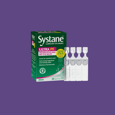 Systane Ultra PF Preservative Free Dry Eye Drops (60 Vials)