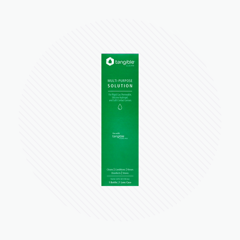 Tangible Clean - RGP, Scleral and Soft Contact Lens Multi-Purpose Solution (2 Sizes)