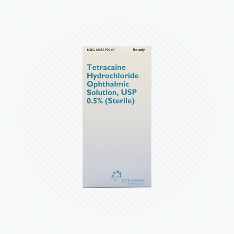 Tetracaine Eye Drops 0.5% Ophthalmic Solution - Bausch & Lomb