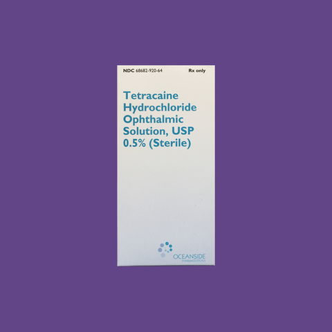 Tetracaine Eye Drops 0.5% Ophthalmic Solution - Bausch & Lomb