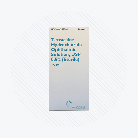 Tetracaine Eye Drops 0.5% Ophthalmic Solution - Bausch & Lomb