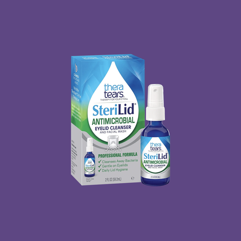 TheraTears SteriLid Antimicrobial Eyelid Cleanser, (2 fl oz Spray)