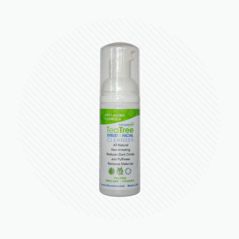 TranquilEyes Age Defying Formula Tea Tree Eyelid & Facial Cleanser